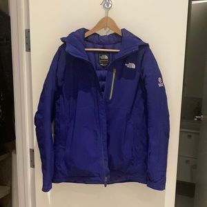 North Face - royal blue ski/boarding jacket